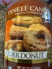 VERY RARE Cider Donut Yankee Candle! ONLY 2 Others On eBay!!