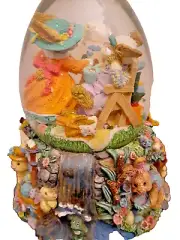 Easter Musical Snow Globe Rabbit Peter Cottontail New 3 Available
