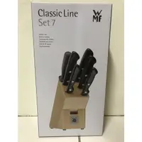 在飛比找蝦皮購物優惠-德國 WMF Class Line 刀具六件套組加刀座