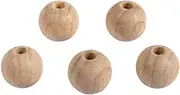 Rayher 6249100 Raw Wood Balls FSC 100% Drilled 25 mm Diameter 6 mm – DL