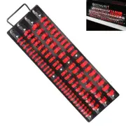 80-Piece Socket Holder Sockets Storage Rail Rack Organizer Rails WorkShop Rack