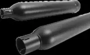 Cobra Black 4in Neighbor Hater Slip On Muffler for Ultra Limited Low 17-19