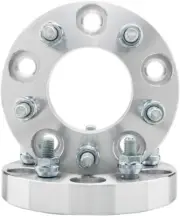 2Pcs 25mm 1'' Wheel Spacers Adapters 5x5'' to 5x4.75'' 12x1.5 Stud Replacement