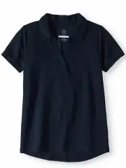 Wonder Nation Polo Boys SIZE M NAVY Kid Tough Pique --i7--