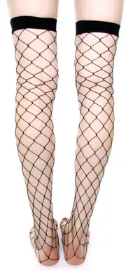[Lip Service] Fence Net Thigh High Tights