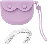 Retainer Storage Box - Retainer Case Denture Container Storage Bag,Portable Retainer Holder, Denture Storage Container, Retainer Container Bag for Aligners & Mouth Guards Puchen