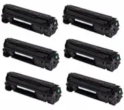 6-Pk/Pack 83A CF283A Toner Cartridge For HP M201dw M201n MFP M125a M125nw M127fw