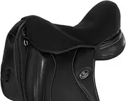 Acavallo Air Plus Gel Seat Saver Dri-Lex, 10 mm, Medium(16"-17"), Black
