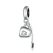 Silver plating Vintage Vines Charm for DIY Bracelet Female Jewelry