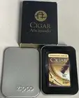 ZIPPO 1994 CIGAR AFICIONADO MAGAZINE BLACK MATTE LIGHTER SEALED IN BOX K555