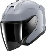 Shark Skwal i3 Jet Dark Shadow, open face helmet , color: Grey , size: XL