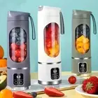 450ml Fruit Juicer Rechargeable Juicer Cup Portable Juice Extractor Smoothies