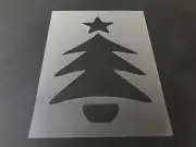 Christmas Tree Stencil 10mm or 7mm Thick, Santa, Snow Flake, Holiday