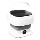 Foldable Washing Machine 10L Capacity Portable Mini Washer For Baby Clothes U
