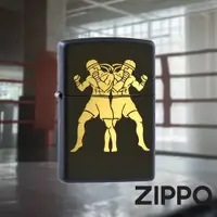 在飛比找蝦皮商城優惠-ZIPPO 格鬥拳擊防風打火機 特別設計 官方正版 現貨 限