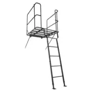 Shadow Hunter Adjustable Ladder Platform Kit 5' to 10' 500 lbs. Capacity Steel