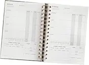 Fitness Schedule Book Planner Workout Agenda Notepad Health Management Notebook