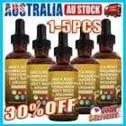 1-5X Maca Root Drops-Maca Root Ashwagandha Fenugreek Beet Root L-Arginine - 60ml
