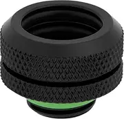 CORSAIR Hydro X Series, XF Hardline, 12mm OD Fittings, Four Pack, Black