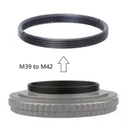 M39 to M42 Screw Mount Adapter for L39 LTM Lens to M39-M42