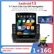 9.7'' Vertical 1G+16G Android 13 Stereo Radio GPS For Chevrolet Camaro 2009-2015