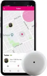T-Mobile SyncUP PETS Cat and Dog Collar GPS Location Tracker for Android and iOS