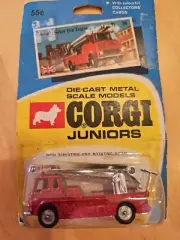 New Corgi Juniors Simon Snorkel Fire Engine Matchbox Car Diecast