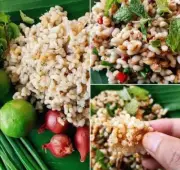Thai Food canned red ant eggs Red ant eggs in brine