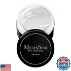 MelodySusie Solid Nail Glue Gel for Press on Nails Super Strong Nail Glue Gel