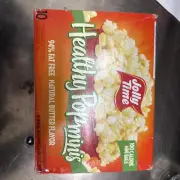 Healthy Pop Butter Minis 100 Calorie Mini Microwave Popcorn Bags Best By 06/24