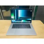 台中 2017年 MACBOOK PRO 15吋 I7 (2.9) 16G 512G 銀色 367次 A1707