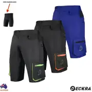 Mens Cycling Shorts MTB Detachable Padded Liner Off Road Baggy Bicycle Shorts