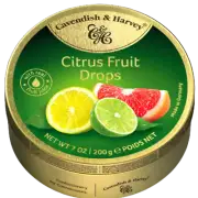 Cavendish and Harvey Citrus Fruit drops 200g