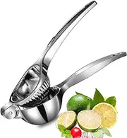 [TEZZ] Premium Lemon Squeezer, Large Heavy Duty Handhelp Juicer for Lemon, Stainless Steel Hand Press Citrus Juicer, Lime Squeezer Bar Tool, Manual Citrus Press