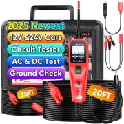 Autel PowerScan Automotive Electric Circuit Tester 12V 24V, 40ft Cable