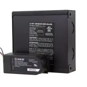 diodeLED LO-PRO Junction Box with MikroDIM Driver Combo - 24V 60W, With JBOX