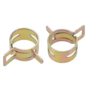 Steel Band Clamp 18mm Hose Tube Spring Clips Clamp Manganese Steel 10Pcs