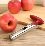 2pcs Kitchen Gadgets Stainless Steel Apple Core Removed Corer Fruit Core-Pulling