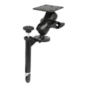 RAM 8" Upper Pole with D Size Short Mount and 100mm x 100mm VESA Plate