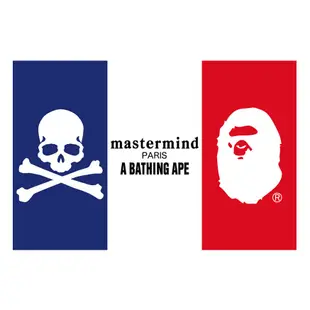 稀有A BATHING APE x mastermind JAPAN  BAPE x MMJ法國限量紀念款 僅此一件