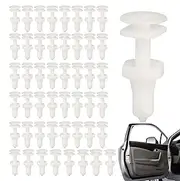 Car Retainer Clips, Trim Panel Clips Door Retainer Clips | Push Car Accessories Replacement Fastening Rivet Clips for Bumper & Car