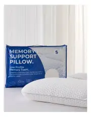 [DreamRemedy] Memory Foam Support Pillow in White