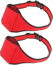 SUPVOX 2pcs Sports Mic Bag Adjustable Waistband Holder for Microphone Phone Lightweight Fanny Pack for Fitness Instructors Comfortable Running Accessory Durable Wear Resistant
