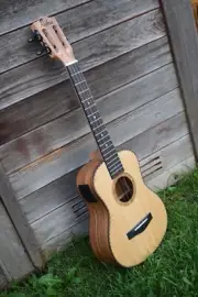 Solid Cedar & Koa Wood Ukulele with Accessories, (Canadian brand)