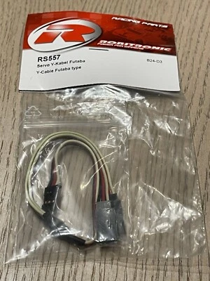 Robitronic Servo Y-cable Futaba Type Rs557
