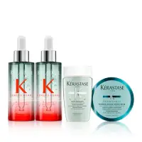 在飛比找momo購物網優惠-【KERASTASE 巴黎卡詩】濃密芯生頭皮精華雙入組(男士