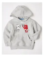[Milkshake] Essentials Hoodie in Grey Marle