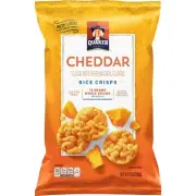 (4 pack) quaker Rice Crisps Gluten Free Cheddar Rice Cakes 3.03 oz Bag