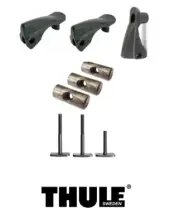 Thule T-Track 591 Pro Ride Bike Cycle Carrier Rack Bolts Nut Handles Barrels