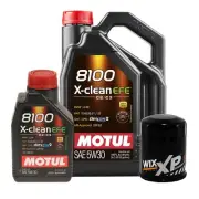 6L Motul 8100 X-CLEAN EFE 5W30 Wix XP Filter Engine Motor Oil Change Kit API SN (for: Honda)